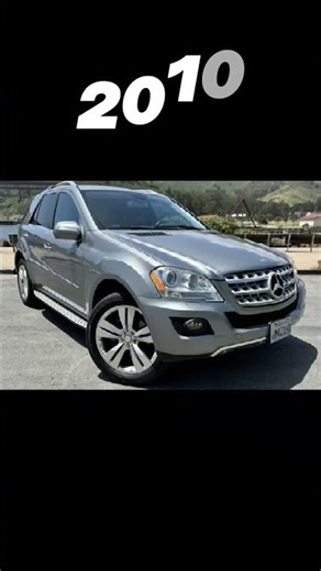 👿Evolution of Mercedes ML-350 (2002-2024) 🔥 #shorts #trending #status #offroad #systummm