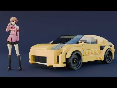 Lego 77239 Nissan 350Z MOC Instructions