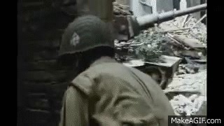 Saving Private Ryan - Exploding Man on Make a GIF