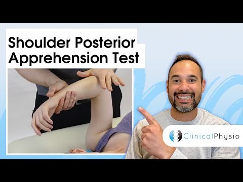 Posterior Apprehension Test for Shoulder Instability / Dislocation | Clinical Physio