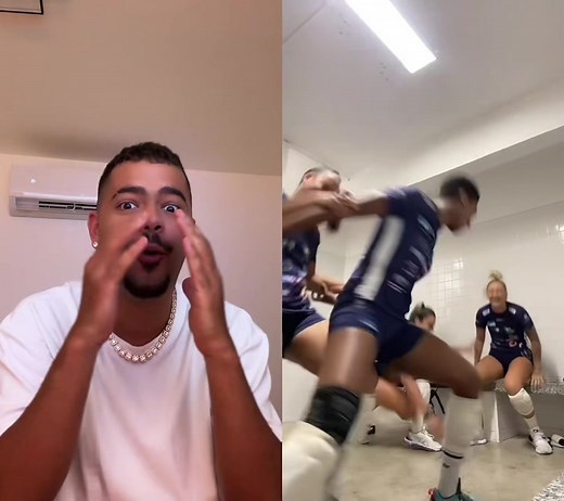 Synchronized Dance Routine in Team Sports Uniforms