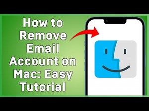 How to Remove Email Account on Mac Easy Tutorial