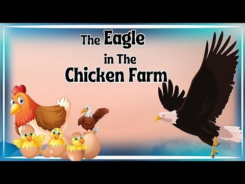 🦅 Eagle in the Chicken Farm | Moral Story in English | Short Story for Kids
