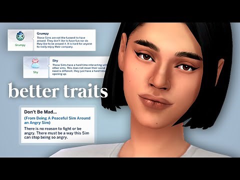 20+ Unique Traits to Define Your Sims Personality ✦── Sims 4 | Mod