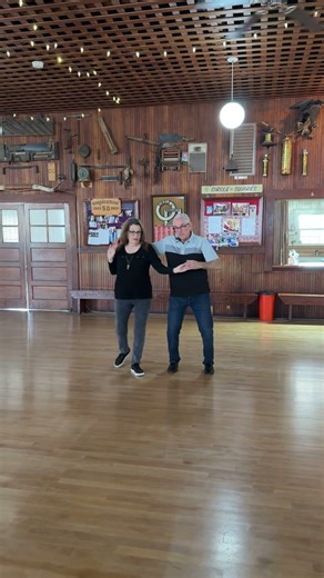 Nightclub Two Step Lesson Recap from Dick And Edna’s Class, Tom and Edna taught lesson #shortvideo