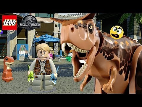 LEGO Jurassic World - How to create the Carnotaurus Dinosaur