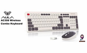Aula AC308 Wireless Combo Keyboard User Manual