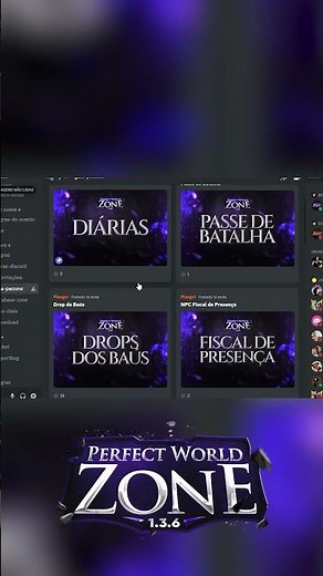 PERFECT WORLD CLÁSSICO - ZONE! NOVIDADES E EXCLUSIVIDADES PRA VOCÊ! #pw #pwclassic #mmorpg