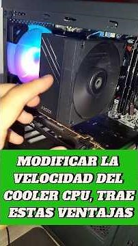 Too Hot or Noisy? Find out how to regulate your cooler's speed.