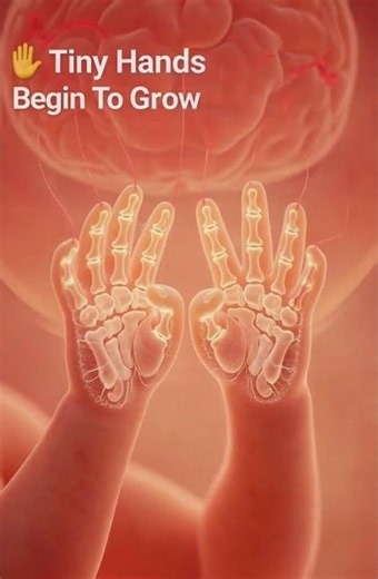 ✋ How Do a Baby's Fingers Form Inside the Womb? | Realistic 3D Anatomy