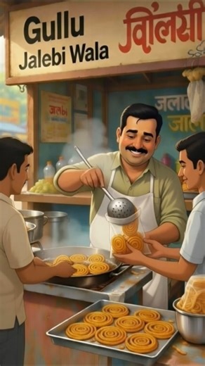 Gullu’s Jalebis Made Everyone Smile 😊 | Moral Story”#storyforallages #hardworkingman #villagestory