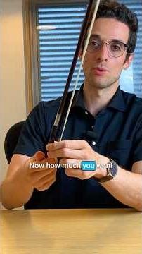 How MUCH to Tighten your Violin Bow | #violin #classicalmusic #violinist