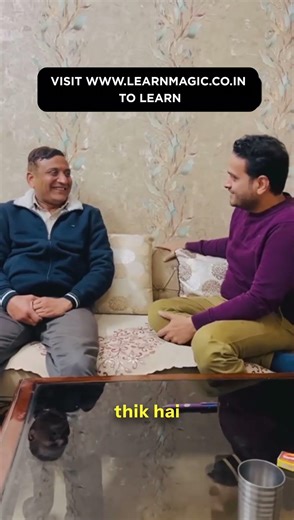 From learning to performing. Manish in action.