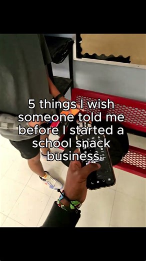 Selling Snacks at School