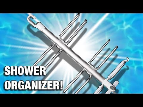 Shower Bliss: Oxo Good Grips Aluminum Hose Shower Caddy Unveiled