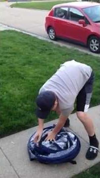 Folding your Under The Weather Pod