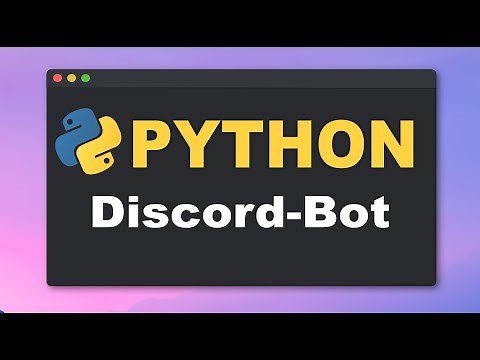 Python: DISCORD Nachrichten schicken | Einfaches Discord Bot Tutorial für Anfänger (Deutsch)