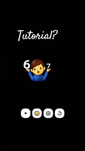 tutorial que não vai sair talvez kkkk #sixseven #tutorial #emoji