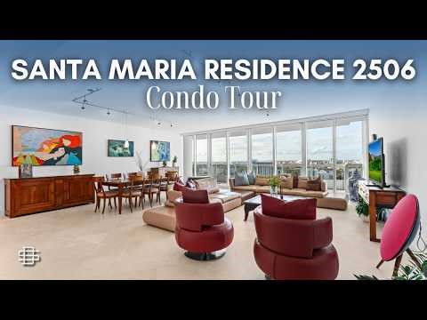 Inside Santa Maria Miami: A Private 2,100 SF Luxury Residence in South Brickell | Unit 2506 Tour