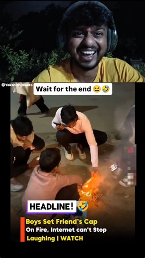 Yakshith Reacts | Funny Videos 😂 on Instagram: "Try not to laugh 😂😂 #406 Follow me for more Fun🤣 ⚡ Real reactions. Raw humor. Viral energy. 😂 Memes • 🎬 Trends • 💥 Entertainment overload..etc! 💣 Every reel = guaranteed fun & chaos! 👇 If you laugh, you follow 👇 👉 @YakshithReacts — The Reaction Zone 🔥 ❤️ Smash that Like • 💬 Drop your reaction • ♻️ Share the vibe 😜 Tag 2 friends who can’t stop scrolling!🤣 #2026 #FunnyReactions #ReactionReels #ViralComedy [Funny reaction reel by Yakshi