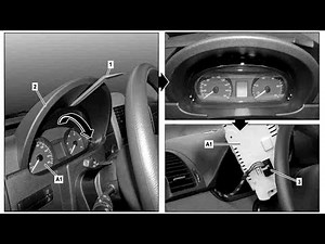 Removal & Installation of the instrument cluster on Mercedes-Benz Sprinter (W900, W906)