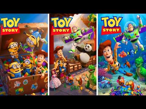 Toy Story Parody of Famous Animated Movie Posters