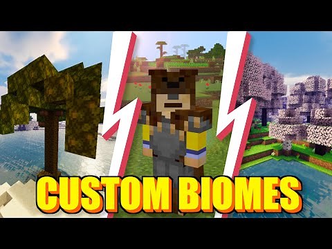 How to get Custom Biomes in MCPE 1.18! - Minecraft Bedrock Edition! ( New Biomes )