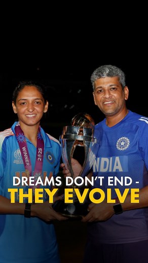 He never wore the India jersey… But helped India lift its biggest one yet. From being the best India never picked to becoming the coach who built belief, Amol Muzumdar’s journey reminds us — sometimes life doesn’t deny your dream… it just rewrites it. Take a bow coach. #AmolMuzumdar #indiancricket #womenscricket #cricketworldcup #cricketindia #inspiringstories #nevergiveup #sportsmotivation #coach #indianteam #successstory #dreambig #believeinyourself #trueinspiration #cricketreels #UnsungHeroes