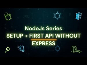 Start Node.js From Scratch 🚀 | Build Your First Backend Project in 10 Minutes