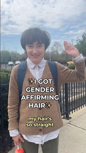🏳️‍🌈I tried to get gender-affirming hair… and my body said NO THANK YOUUU!