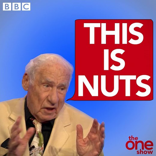 Mel Brooks could NOT cope with the emotion of The One Show 😆 | BBC One