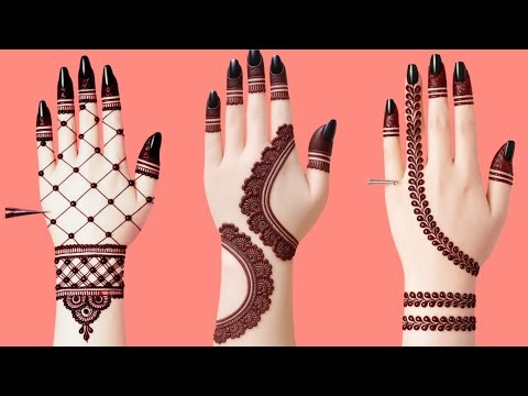 Top 3 New Eid Special Mehndi Designs | Mehandi Ke Design | Mehndi Designs For Hands | Henna Design