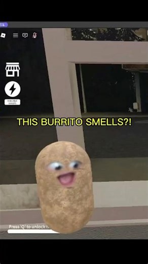 He farted on his burrito lol #burrito #fart #roblox #horrorgame