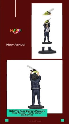 NECA The Texas Chainsaw Massacre Head Knocker – Pretty Woman Leatherface