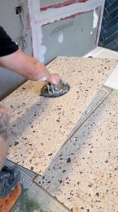 337K views · 1.4K reactions | How To Cut a LARGE Floor Tile Into a Bathroom Wall | Jackthetileruk | Facebook