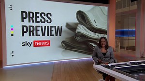 What will be in tomorrow's newspapers? 📰 Sky’s Gillian Joseph is joined on tonight's Press Preview by the Guardian Columnist Zoe Williams and the Editor of the Jewish Chronicle Jake Wallis Simons ⏰ From 10:30pm 📱 #SkyPapers 📺 Sky 501 / YouTube | Sky News