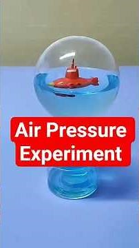 Amazing Air Pressure Experiment with Candle | Oxygen & Water #airpressure #physicsexperiment
