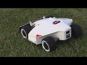 Luba robot mower RTK first test