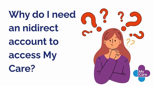 4.6K views | My Care: Quick tips for creating your nidirect account Do you want to use the My Care patient portal but don’t have an nidirect account? This quick guide shows you how to get set up, all you need is an email, ID and selfie. If you require more support visit: www.nidirect.gov.uk/identity-assurance or contact the My Care helpdesk on mycarehelpdesk@hscni.net or call 028 9536 8180 | Southern Health and Social Care Trust | Facebook