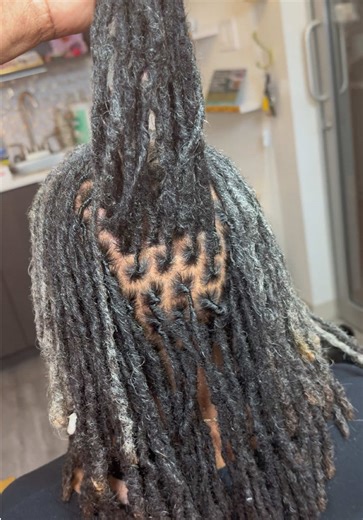 Taming Grey Hair with Crochet Maintenance