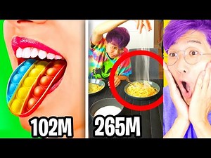 WORLDS *MOST* VIEWED YOUTUBE SHORTS! (LANKYBOX REACTS TO VIRAL CLIPS + SURPRISE FOR JUSTIN!)