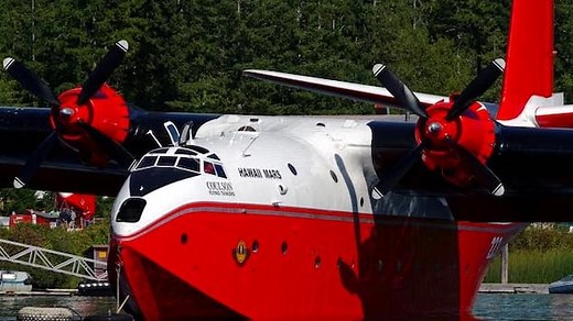 Martin Mars water bomber comes to B.C.