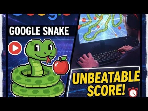 google snake 😰 | ALONE JANU YT