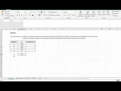 Simulación de variables (Distribución Uniforme)