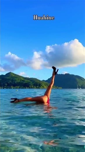 WALKING in French Polynesia islands 🌴 #borabora #moorea #tahiti #travel #frenchpolynesia 1080p