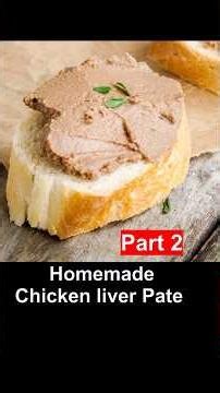 Make chicken Liver pâté🥰 part 2| 2 Michelin Star| I Chef Richard #liverpâté #chickenliverpate