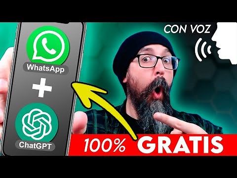 Como poner ChatGPT en WhatsApp [ GRATIS y CON VOZ ] Tutorial de Inteligencia Artificial
