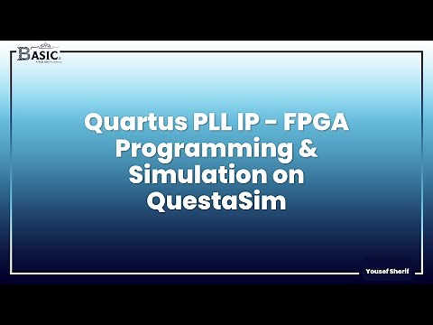 Quartus PLL IP - FPGA Programming & Simulation on QuestaSim