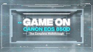 Do you have what it takes to master the Canon EOS 850D? Play the video to accept your mission, and level up with the Canon EOS 850D walkthrough! Equipped with a plethora of professional features that’s easy to use, this powerful DSLR doesn’t compromise on quality. Take aim at your subjects with Live View Eye Detection AF, and never miss a shot with its rapid 7 frames-per-second continuous shooting. Replay your winning moments in vivid detail with 4K videos, and share your achievements online wit
