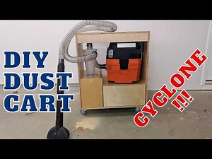 DIY Dust Collection Cart: The ULTIMATE Woodworking Upgrade